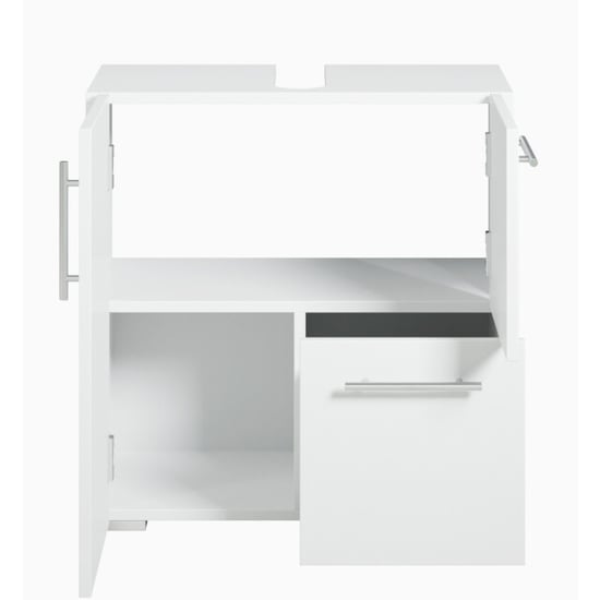 Badplaats Wastafel onderkast mars 60 x 30 x 60 cm - badkamerkast – staand - Image 3