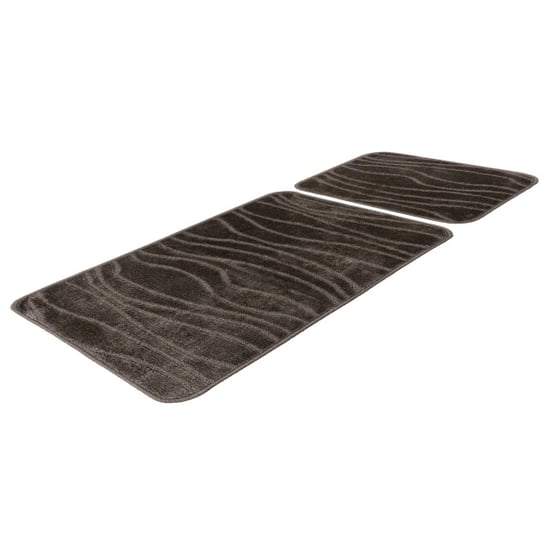 Muratap Bari badmat / toiletmat badkamer set 2-delig wasbaar anti-slip - - Image 2