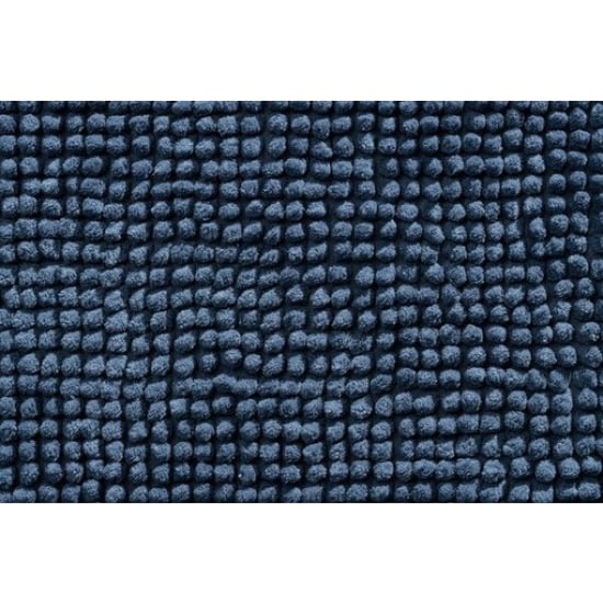Muratap Indiana fluffy soft effen badmat soft touch blauw navy- 50x80 cm - Image 2
