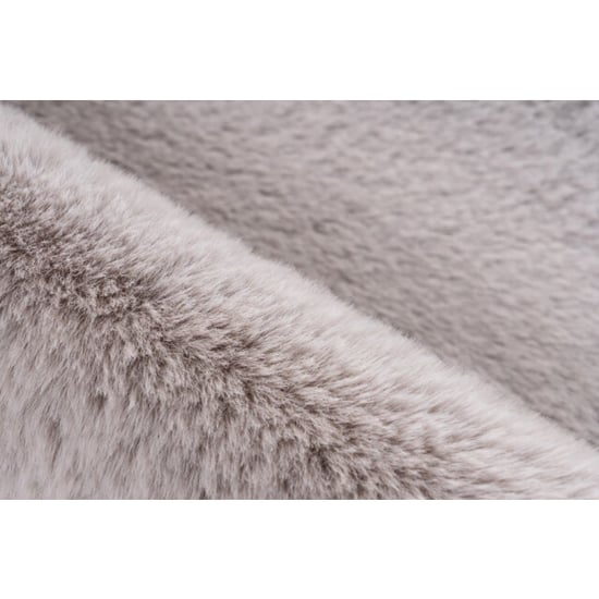 Muratap Heaven vacht badmat fluffy hoogpolig soft touch effen grijs- 40x60 cm - Image 3