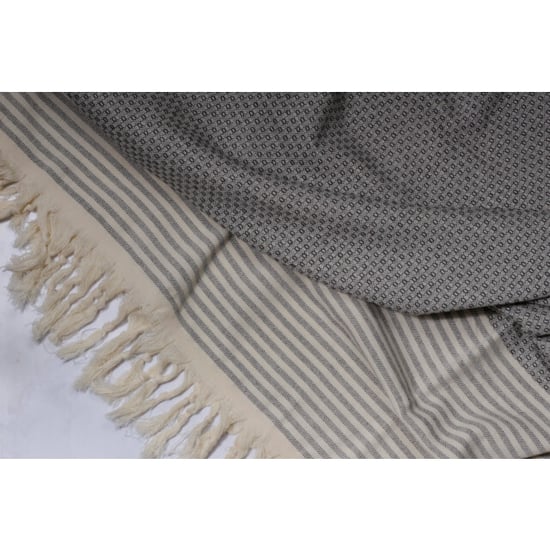 Phlox Hamamdoek 100 x 200 cm, saunadoek, strandhanddoek, yogadoek en spa-doek, - Image 4