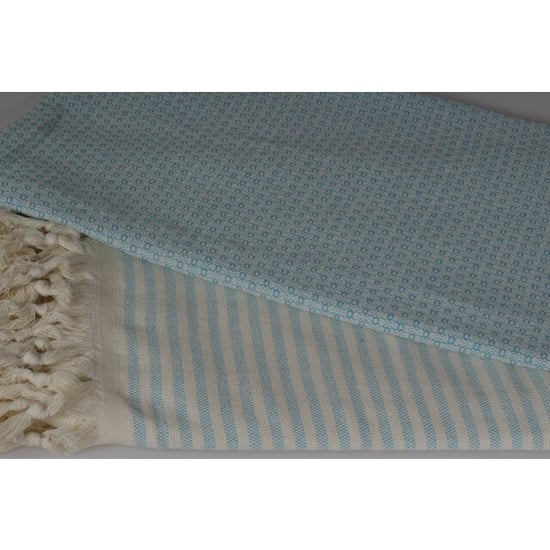 Phlox Hamamdoek 100 x 200 cm, saunadoek, strandhanddoek, yogadoek en spa-doek, - Image 5