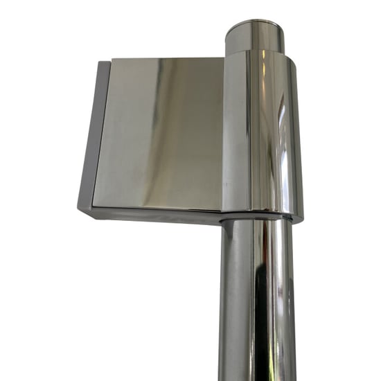 4bathroomz ® square douche glijstangset rechthoekig chroom - Image 3