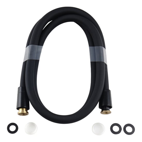 Luzzo ® flat doucheset douchekop met slang en wandhouder - - Image 3
