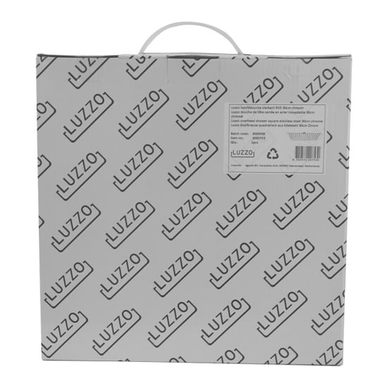 Luzzo ® regendouchekop Ø30 cm hoofddouche vierkant rvs Ø30 cm douchekop extra - Image 3