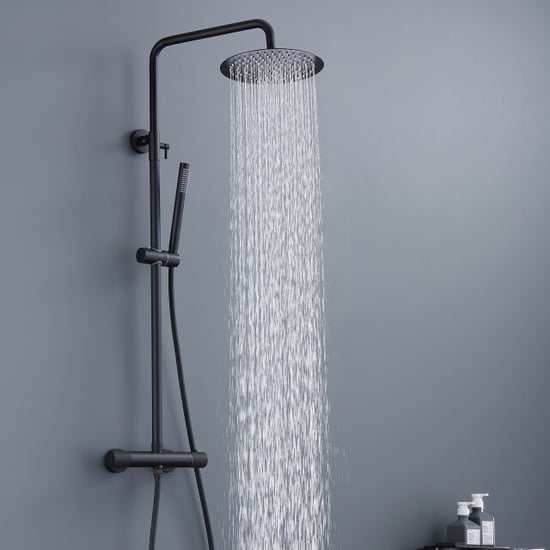 Luzzo ® serru regendouche diamond met thermostaat- mat - Image 3