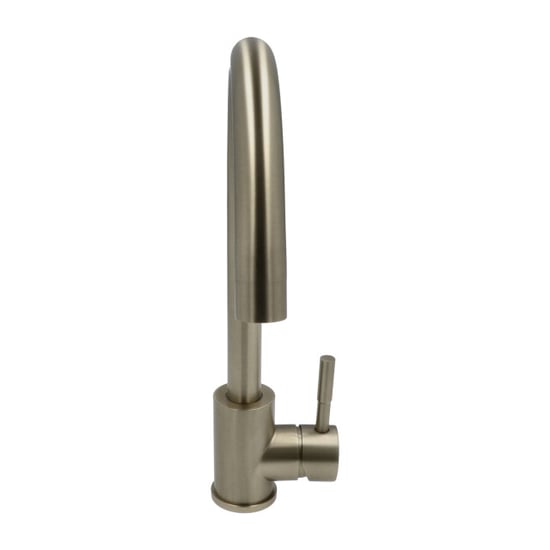 Luzzo ® iseo keukenkraan brushed brass rvs mengkraan keuken - - Image 3