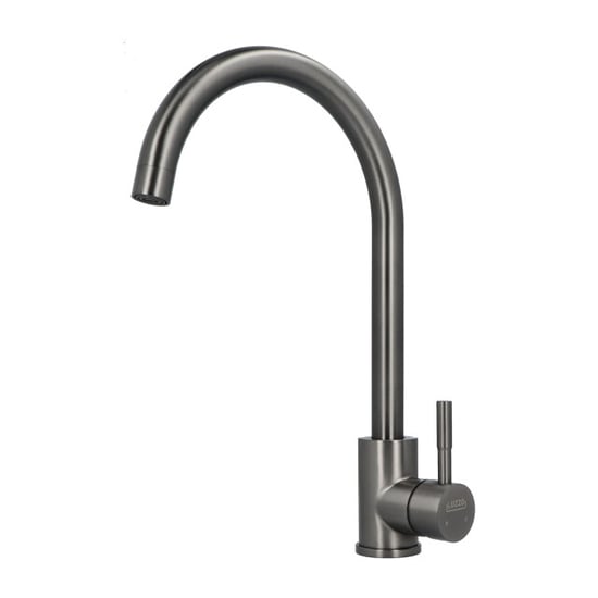 Luzzo ® iseo keukenkraan gun metal rvs mengkraan keuken - - Image 3