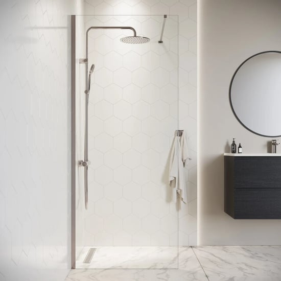 Badplaats Douchewand florida 70 x 200 cm chroom – inloopdouche 8 mm - Image 5
