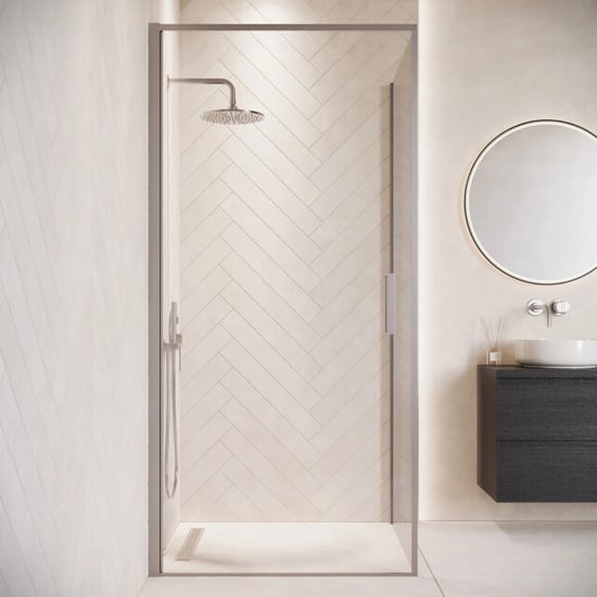 Badplaats Douchecabine alava 100 x 100 x 190 cm chroom douchewand met - Image 4