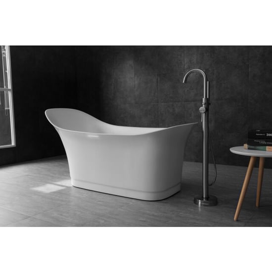 Badplaats Ligbad santa fé 170 x 78 x 82 cm vrijstaand bad hoogglans - Image 2