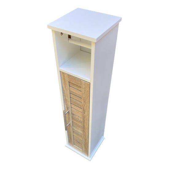 4goodz Toiletrolhouder met toiletroldispenser stockholm 18x18x75 cm - - Image 3