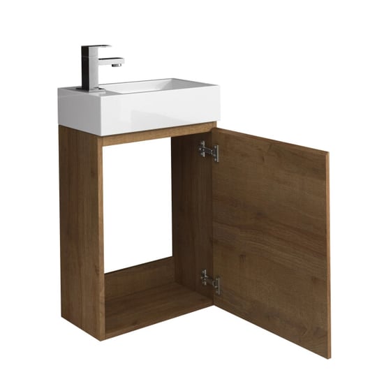 Badplaats Toiletmeubel angela 40 x 22 cm - fonteinmeubel met wastafel - Image 3