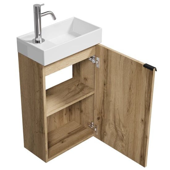 Badplaats Toiletmeubel apollo 40 x 22 cm licht fonteinmeubel met - Image 3