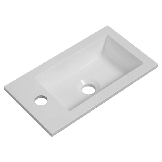 Badplaats Toiletmeubel thermis 40 x 22 cm - fonteinmeubel met witte - Image 3