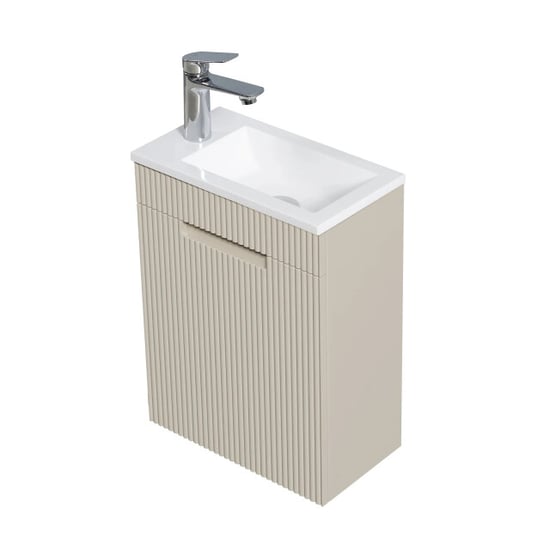Badplaats Toiletmeubel thermis 40 x 22 cm - fonteinmeubel met witte - Image 4