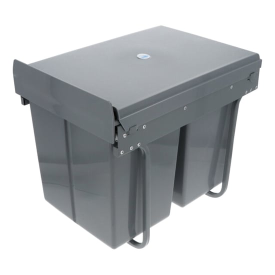 4cookz ® duo inbouw prullenbak afvalscheiding 2x 20 liter 34 cm - Image 3