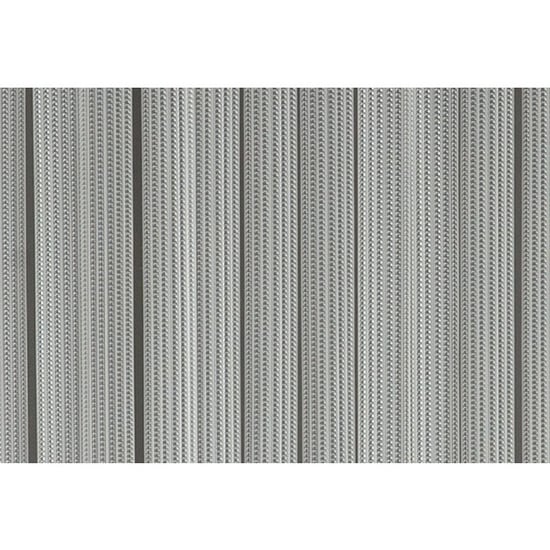 2LIF Vliegengordijn saba grijs- strengen 4cm breed 93 x 220 cm - Image 3