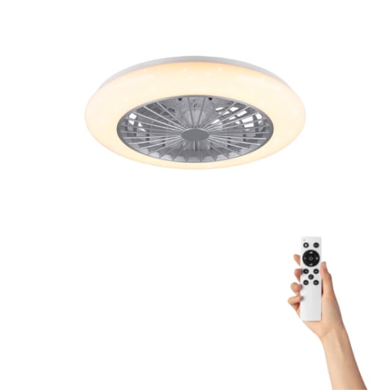 Ventiluxe Plafondventilator donna met verlichting Ø50cm 3 snelheden afstandsbediening - - Image 1