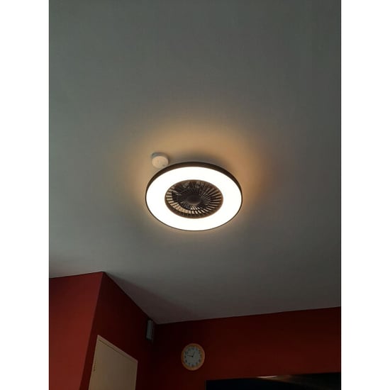 Ventiluxe Plafondventilator lorenzo met verlichting Ø59cm 3 snelheden afstandsbediening - - Image 2