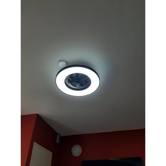 Ventiluxe Plafondventilator lorenzo met verlichting Ø59cm 3 snelheden afstandsbediening - - Image 4