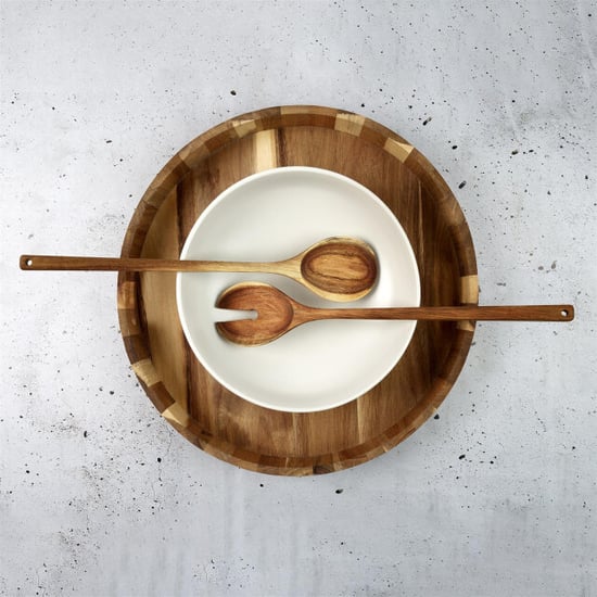 Casa di Elturo Rond houten dienblad 35 cm – acaciahout - Image 2