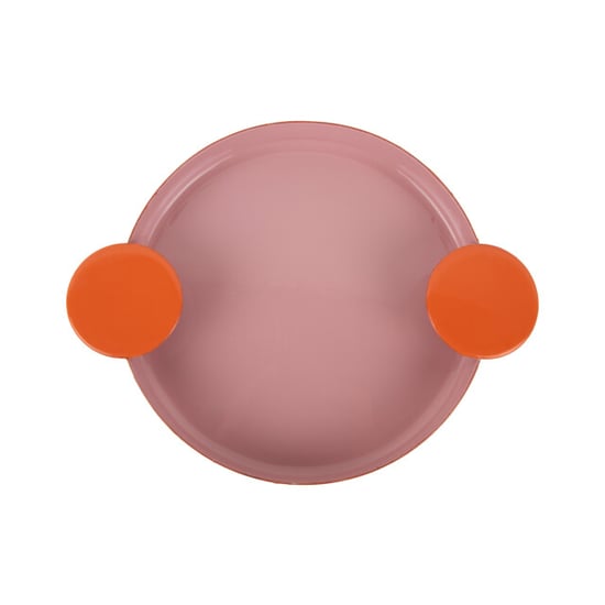 Present Time dienblad double funky large soft pink & bright orange - Image 2