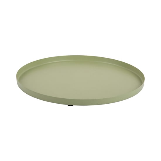 Present Time dienblad servir rond small tea green - Image 1