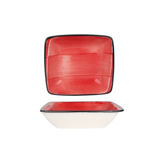 Bonna Serveerschaal aura passion porselein 19x17 cm set van 2 - Image 1