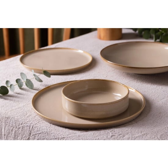 Bonna Serveerschaal sand hygge porselein 15x8.5 cm set van 2 - Image 2