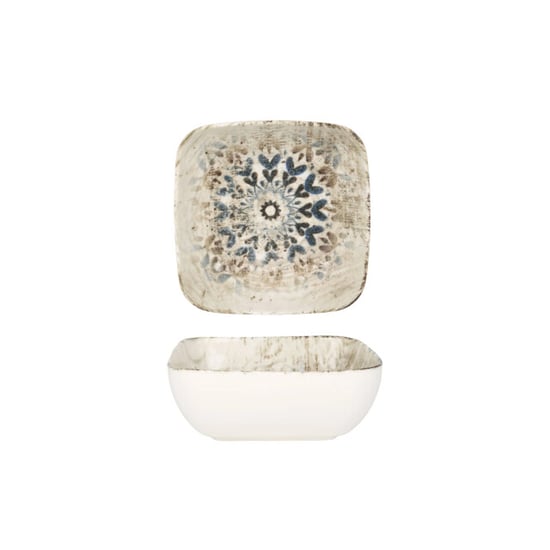 Rinart Serveerschaal aztec porselein 14 cm set van 2 - Image 1