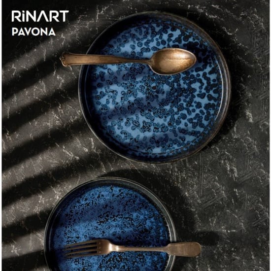 Rinart Serveerschaal pavona porselein 34 cm set van 2 - Image 2