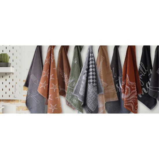 DoubleDry Luxe keukenhanddoeken set 6 stuks 50x50 cm 100% katoen hoge - Image 4