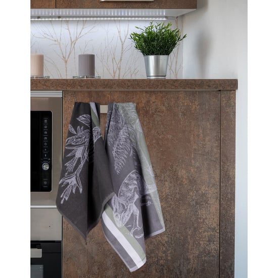DoubleDry Luxe theedoeken set 6 stuks 50x70 cm 100% katoen hoge - Image 2