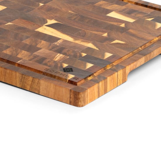Sophior Snijplank van acacia hout kopshout groot - Image 2