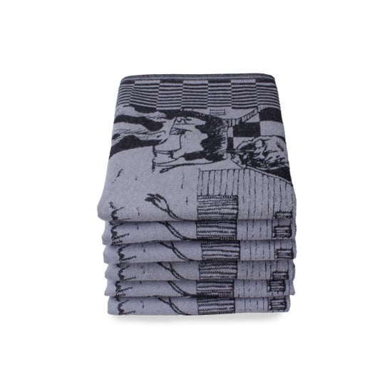 DoubleDry Luxe theedoeken set 6 stuks 50x70 cm 100% katoen hoge - Image 3