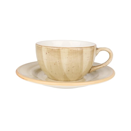 Bonna Koffie kopjes & schotel aura terrain porselein set van 6 - Image 1