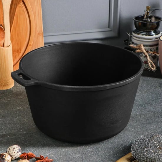 Maysternya Gietijzeren dutch oven 5 liter zwart - Image 2