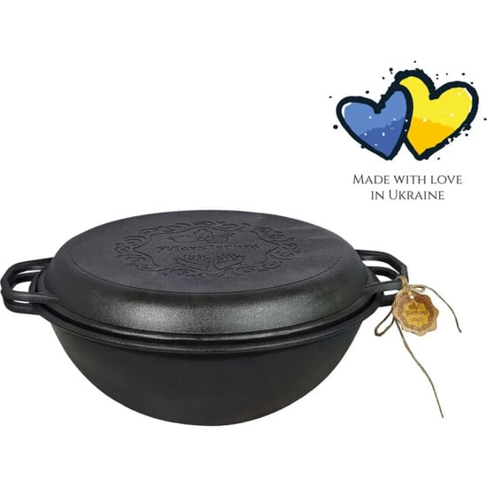 Maysternya Gietijzeren dutch oven 8 liter zwart - Image 2