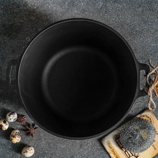 Maysternya Gietijzeren dutch oven 5 liter zwart - Image 4