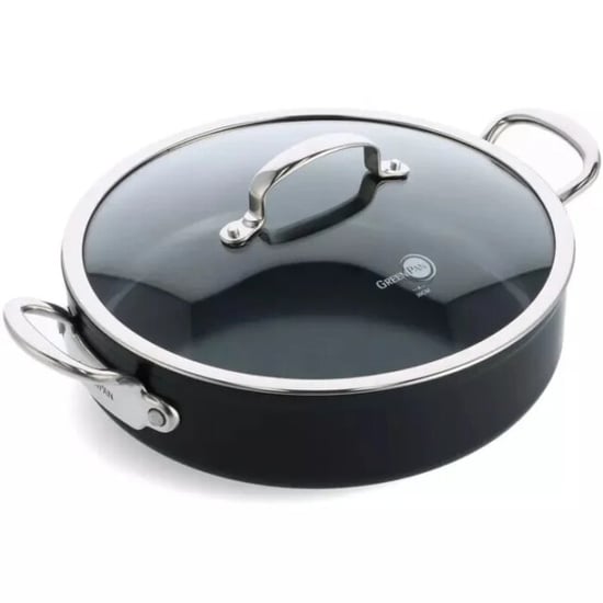 Greenpan Barcelona pro hapjespan met glasdeksel, 30cm - Image 2