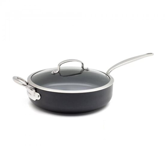 Greenpan Barcelona keramische hapjespan 28 cm met glazen deksel - Image 2