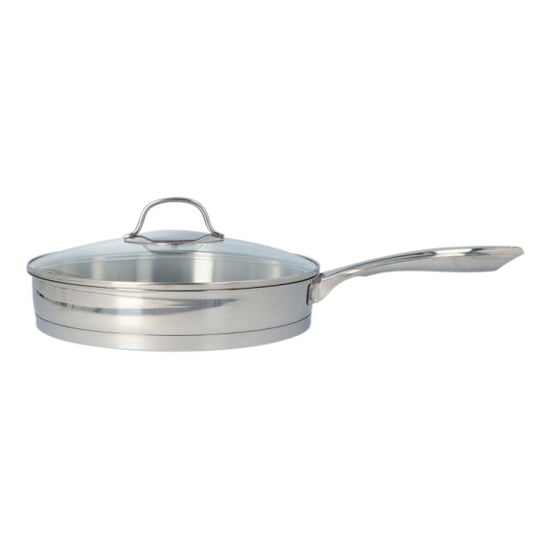 Secret de Gourmet Pfas vrij dubbelwandige rvs hapjespan met deksel 28 cm - - Image 2