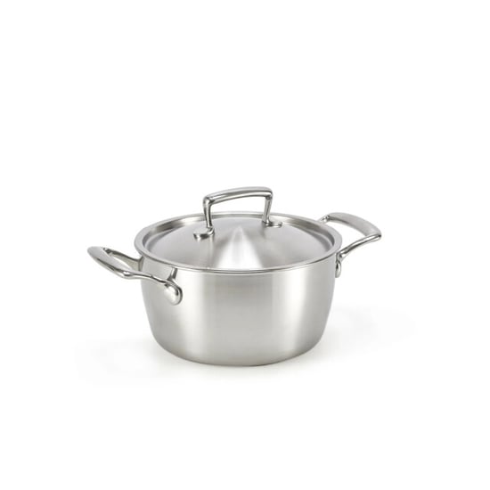 Habonne Queen kookpan 20 cm rvs met deksel - Image 1