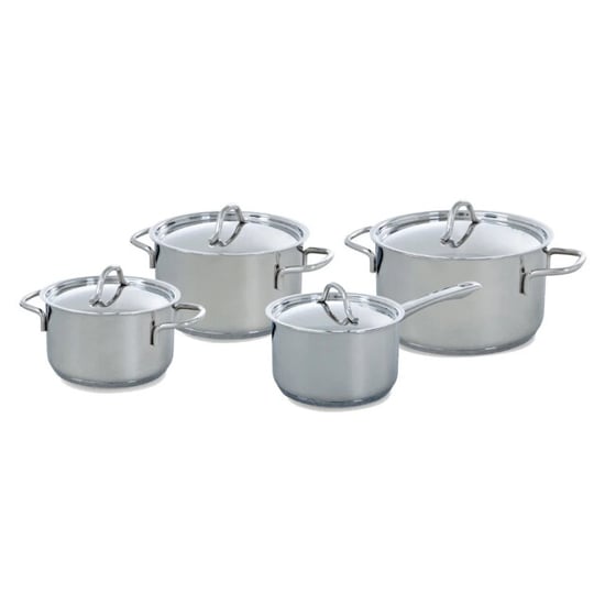 BK Cookware Bk profiline kookpannenset 4 delig rvs - Image 1