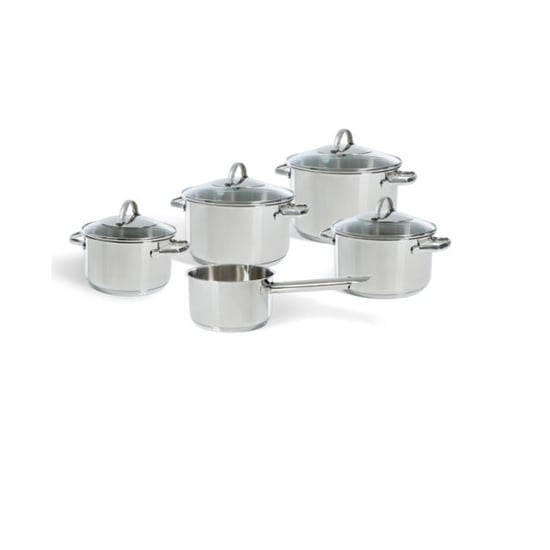 BK Cookware Bk essentials kookpannenset rvs 5 delig met glazen deksels - Image 2