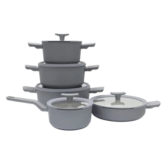 BergHOFF Pannenset balance recycled moonmist 5 delig downdraft - Image 1