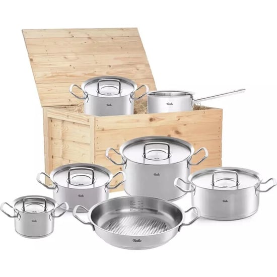 Fissler Original profi collection 7-delige pannenset in houten kist - Image 1