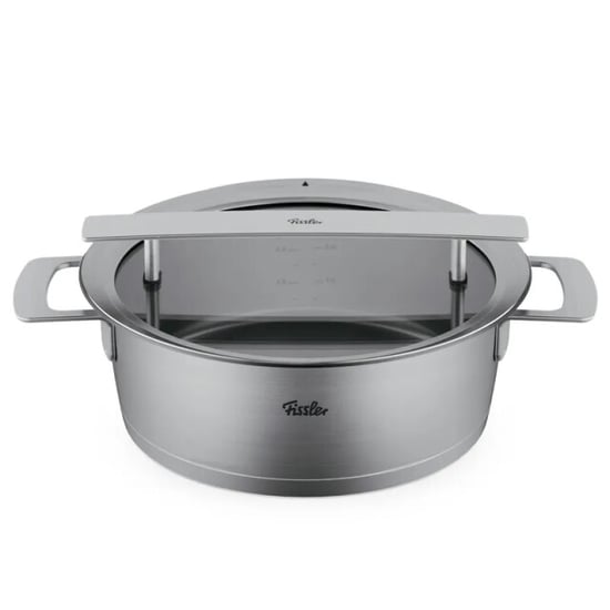 Fissler Phi collection soeppan met downdraft glasdeksel 24cm laag - Image 2