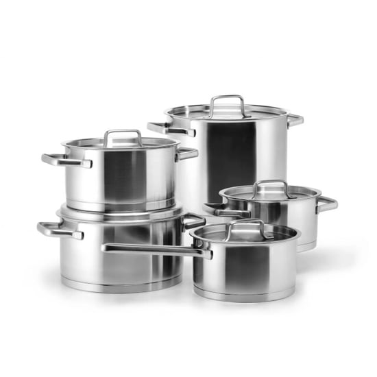 Habonne Robust kookpannenset 5-delig rvs - Image 1